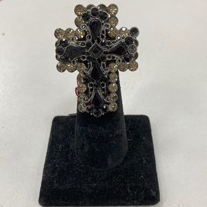 No brand-Cross Stretch Ring